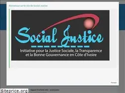 Sites similar to socialjustice-ci.net