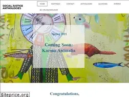 Sites similar to socialjusticeanthologies.com