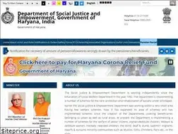 Sites similar to socialjusticehry.gov.in