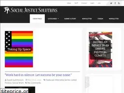 Sites similar to socialjusticesolutions.org