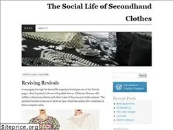 Sites similar to sociallifeof2ndhandclothes.com