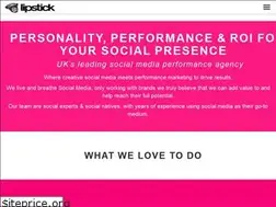 Sites similar to sociallipstick.co.uk