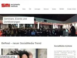 Sites similar to socialmedia-institute.com