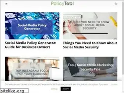 Sites similar to socialmedia.policytool.net