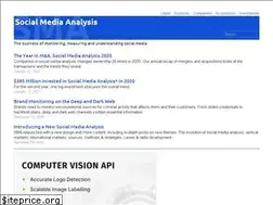 Sites similar to socialmediaanalysis.com