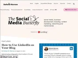 Sites similar to socialmediabutterflyblog.com