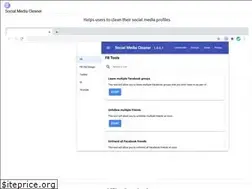 Sites similar to socialmediacleaner.net