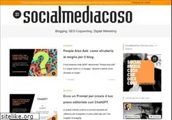 Sites similar to socialmediacoso.it