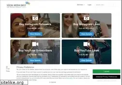 Sites similar to socialmediadaily.com