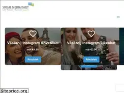 Sites similar to socialmediadaily.hu