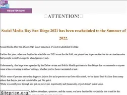Sites similar to socialmediadaysandiego.com