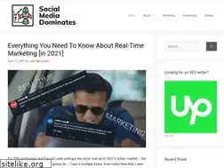 Sites similar to socialmediadominates.com