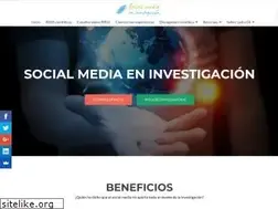 Sites similar to socialmediaeninvestigacion.com