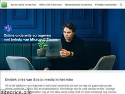 Sites similar to socialmediainhetmbo.nl