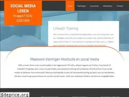 Sites similar to socialmedialeren.nl