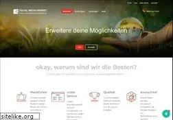 Sites similar to socialmediamarket.de