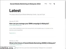 Sites similar to socialmediamarketing.com.my