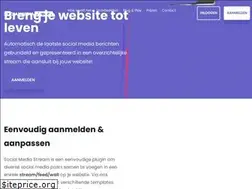 Sites similar to socialmediastream.nl