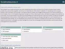 Sites similar to socialmediasucces.nl