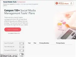 Sites similar to socialmediatoolscomparison.com