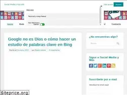 Sites similar to socialmediaymas.es