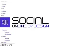 Sites similar to socialonlinebydesign.com