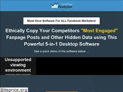 Sites similar to socialpageanalyzer.com