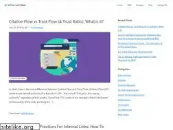 Sites similar to socialpatterns.com