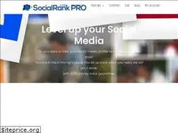 Sites similar to socialrankpro.com