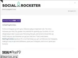Sites similar to socialrocketer.com