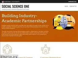 Sites similar to socialscience.one