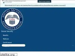Sites similar to socialsecurityadministration.org