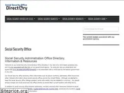 Sites similar to socialsecurityoffice.directory