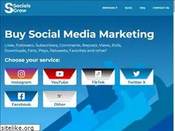 Sites similar to socialsgrow.com