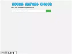 Sites similar to socialsignalscheck.com
