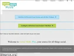 Sites similar to socialskillsplus.com