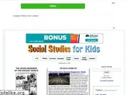 Sites similar to socialstudiesforkids.com