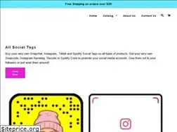 Sites similar to socialtagstickers.com