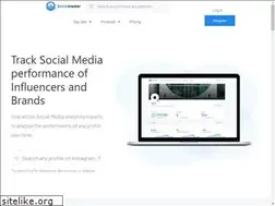 Sites similar to socialtracker.io