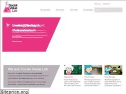 Sites similar to socialvaluelab.org.uk