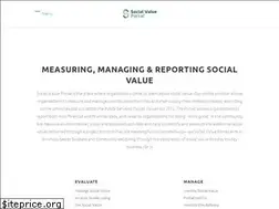 Sites similar to socialvalueportal.com