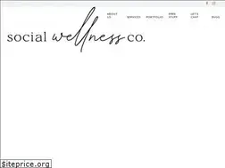 Sites similar to socialwellnessco.com