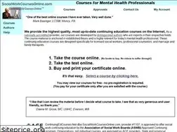 Sites similar to socialworkcoursesonline.com