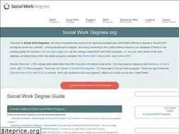 Sites similar to socialworkdegrees.org