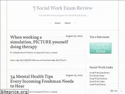 Sites similar to socialworkexam.wordpress.com