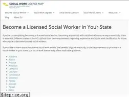 Sites similar to socialworklicensemap.com