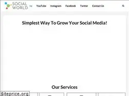 Sites similar to socialworld.in