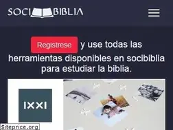 Sites similar to socibiblia.org