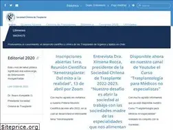 Sites similar to sociedaddetrasplante.cl