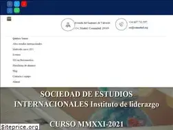 Sites similar to sociedadestudiosinternacionales.org